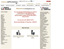 Tablet Screenshot of products.smallappliance.com